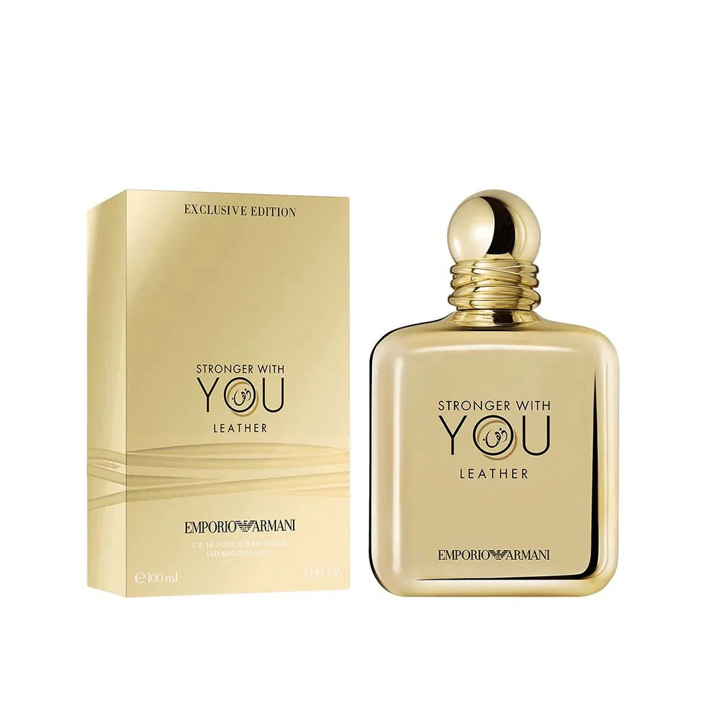 Armani Stronger With You Leather  EDP 100 ml - Image 2