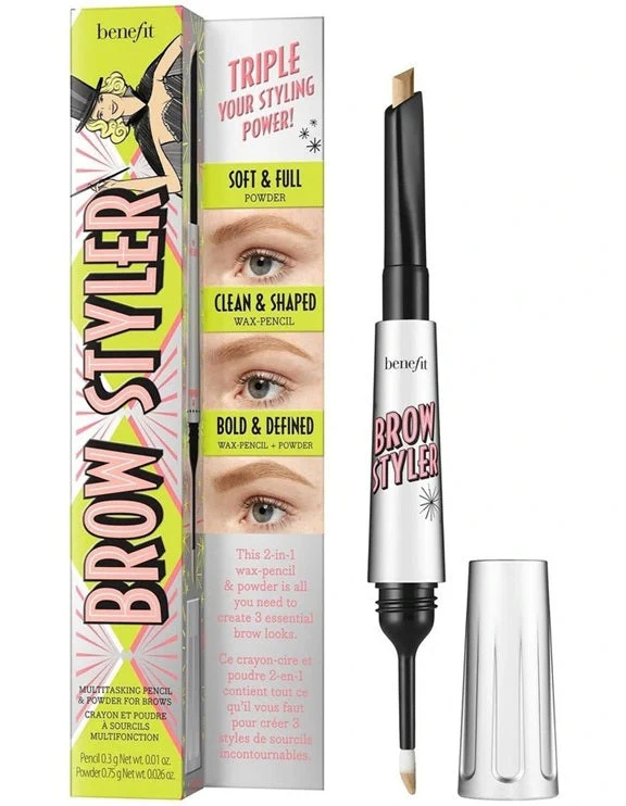 Benefit Cosmetics EyeBrow Styler Duo Wax Pencil and Powder - Image 2