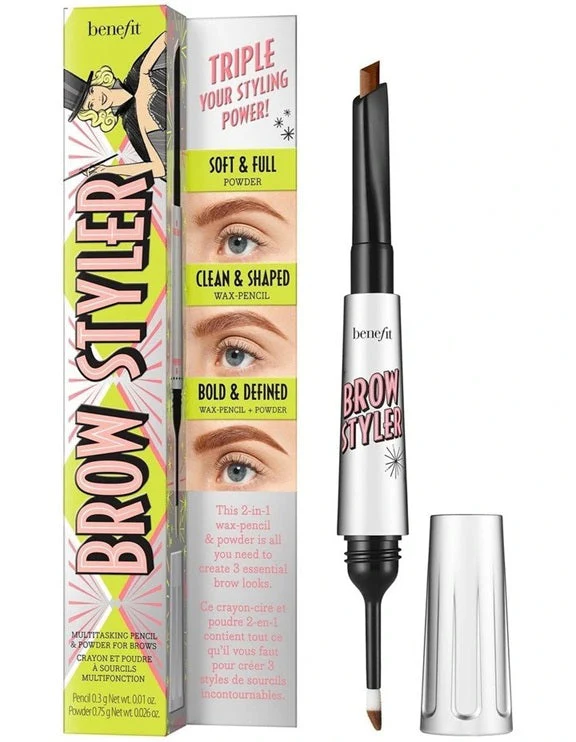 Benefit Cosmetics EyeBrow Styler Duo Wax Pencil and Powder - Image 3