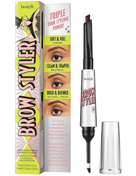 Benefit Cosmetics EyeBrow Styler Duo Wax Pencil and Powder - Image 4