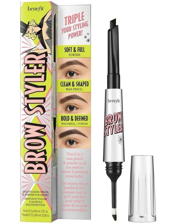 Benefit Cosmetics EyeBrow Styler Duo Wax Pencil and Powder - Image 5