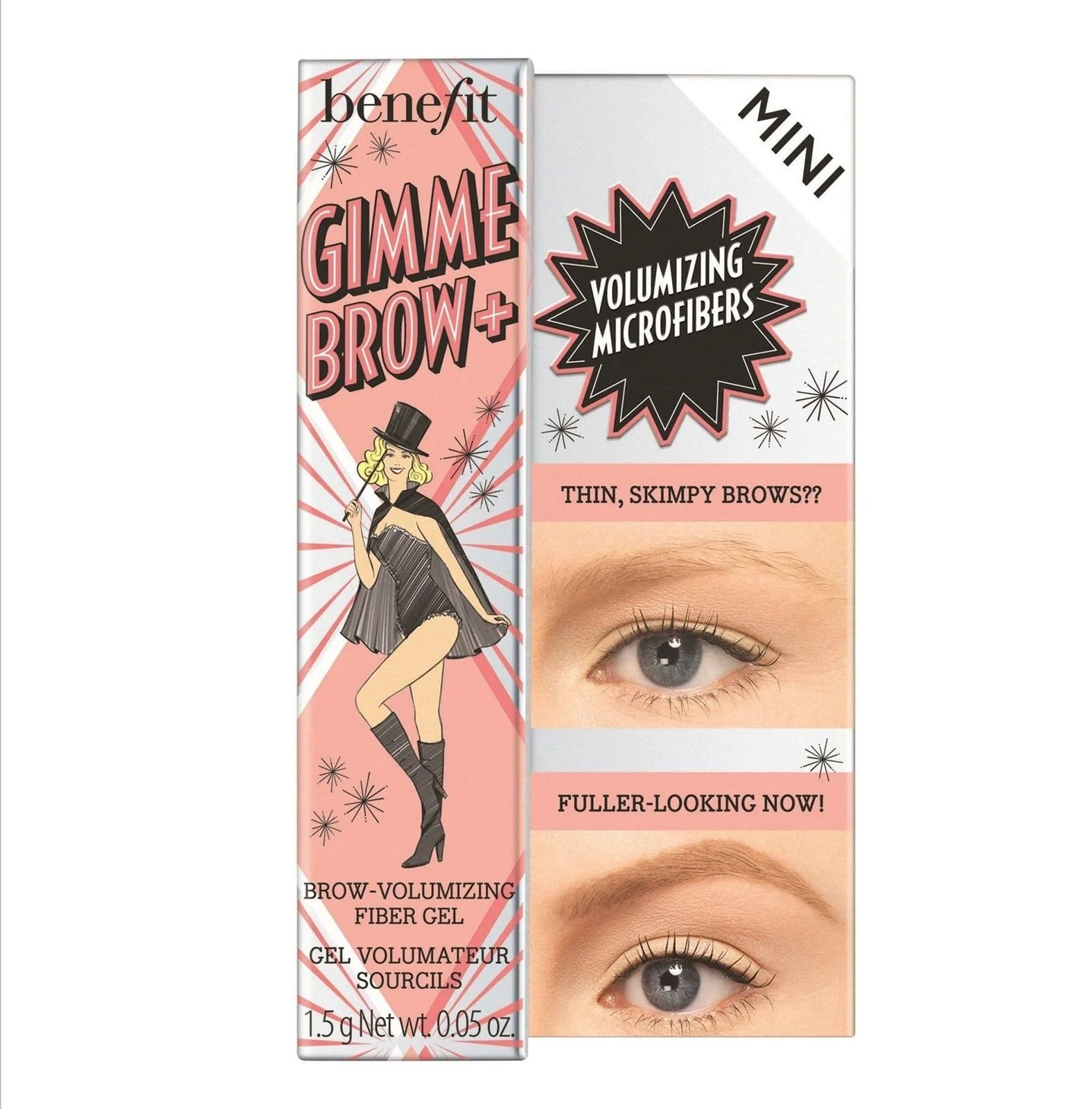 Benefit Cosmetics Gimme Brow+ Volumizing Eyebrow Mini Gel - Image 2