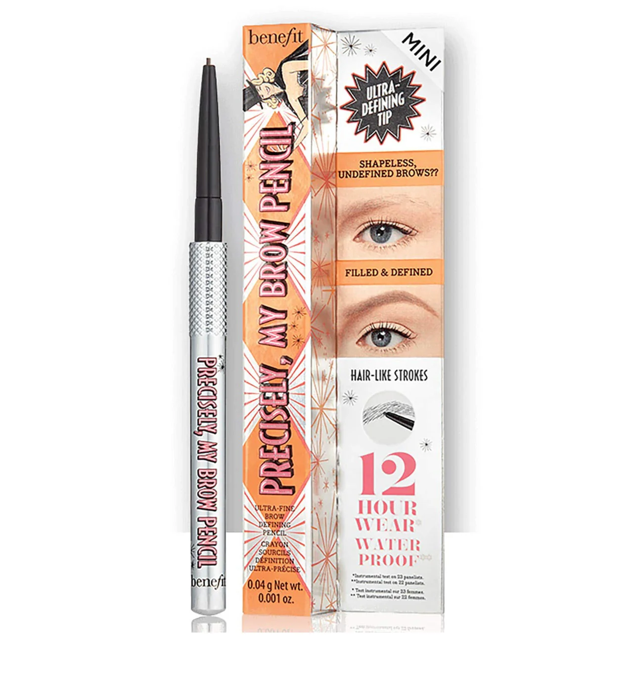Benefit Cosmetics Precisely Brow Pencil Mini 2 Warm Golden Blonde