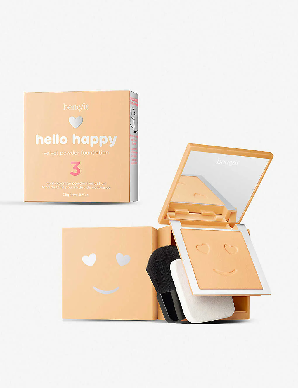 Benefit Hello Happy Velvet Powder Foundation 7g - Image 6