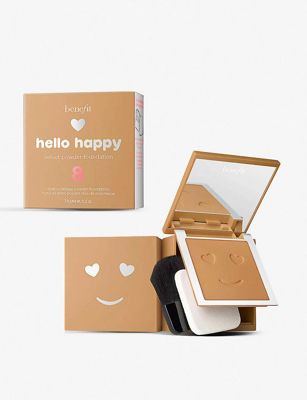 Benefit Hello Happy Velvet Powder Foundation 7g - Image 9