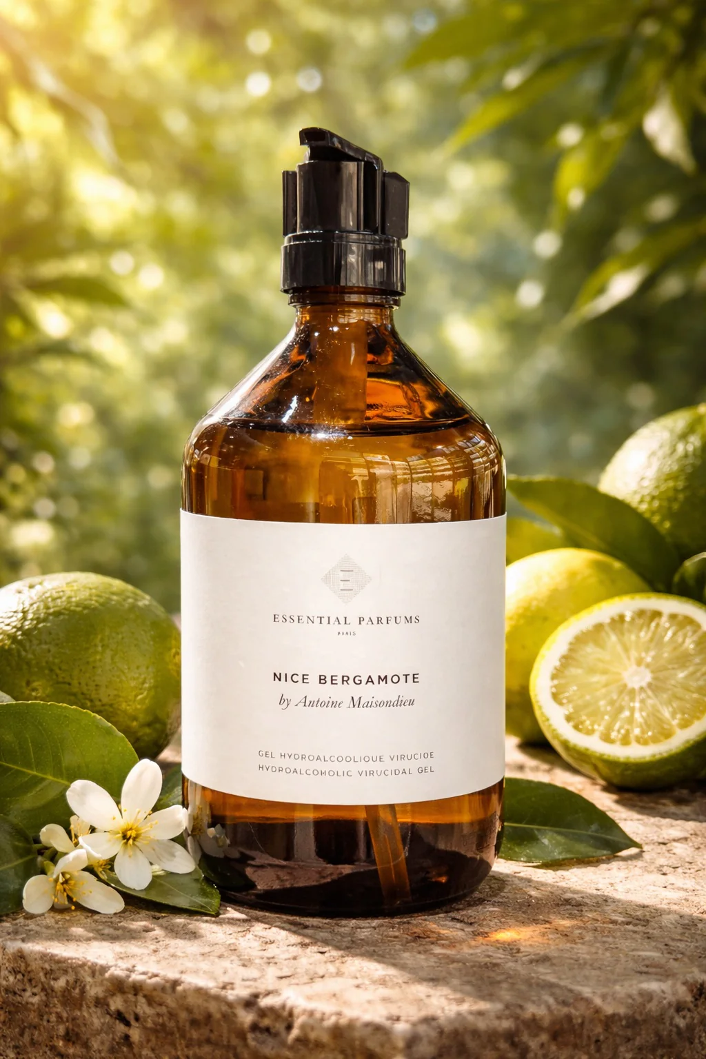Essential Parfums Nice Bergamote Hand Sanitizer 500ml - Image 2