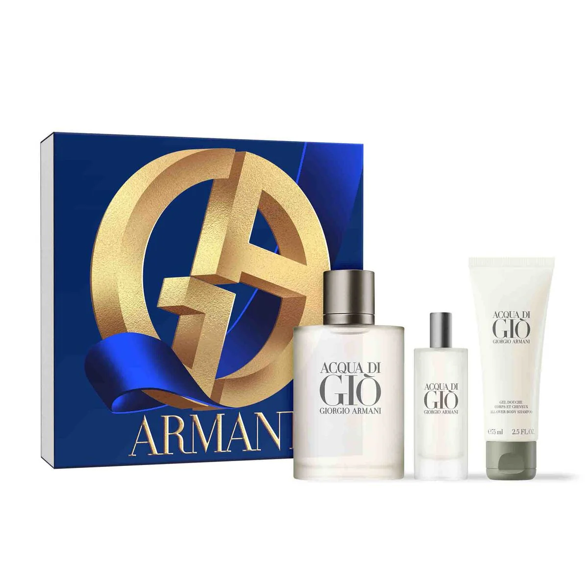 Giorgio Armani Acqua Di Gio Coffret EDT  100ml+15ml+ shower gel 75ml