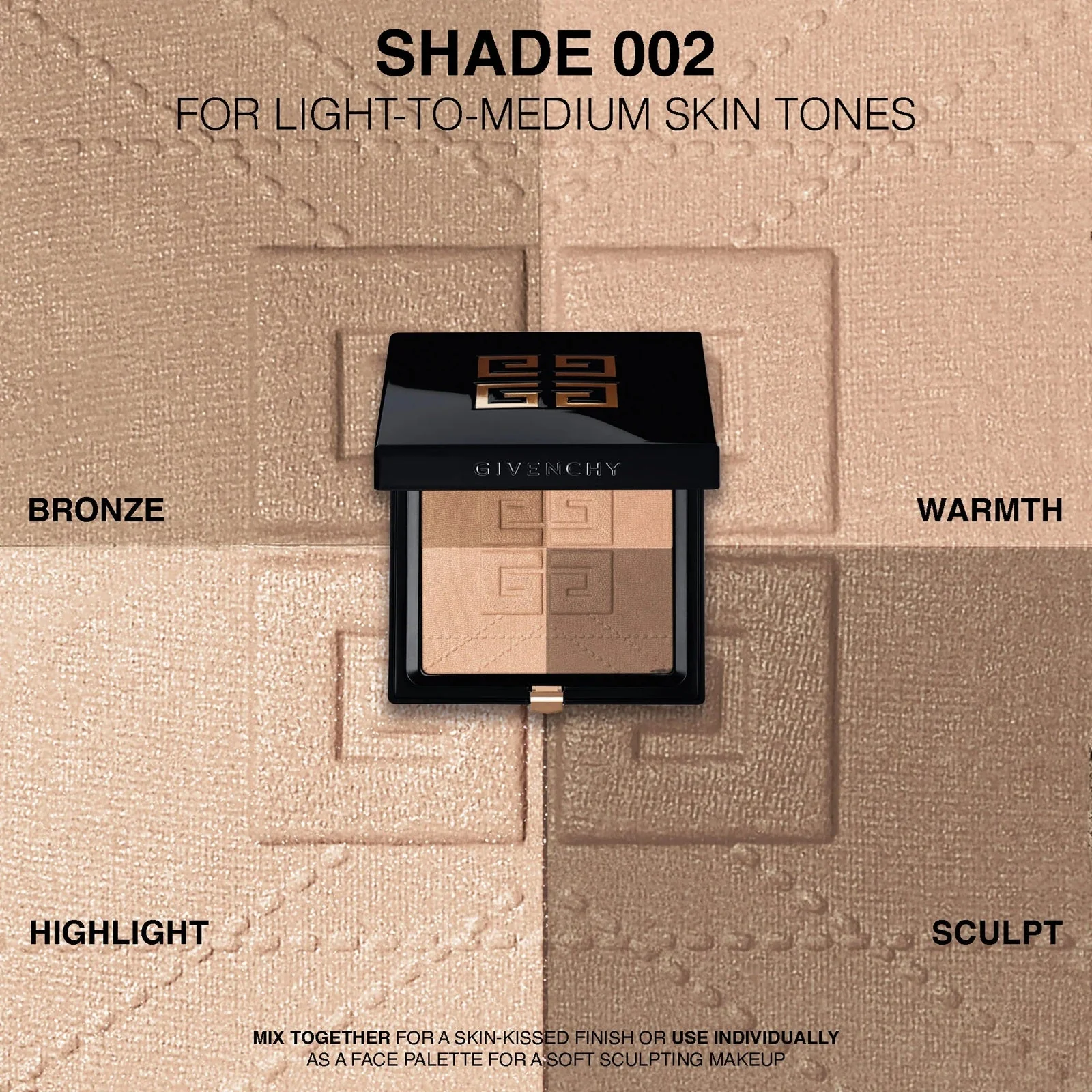 Givenchy Prisme Libre 4-Colour Bronzing Powder H002 7g - Image 2