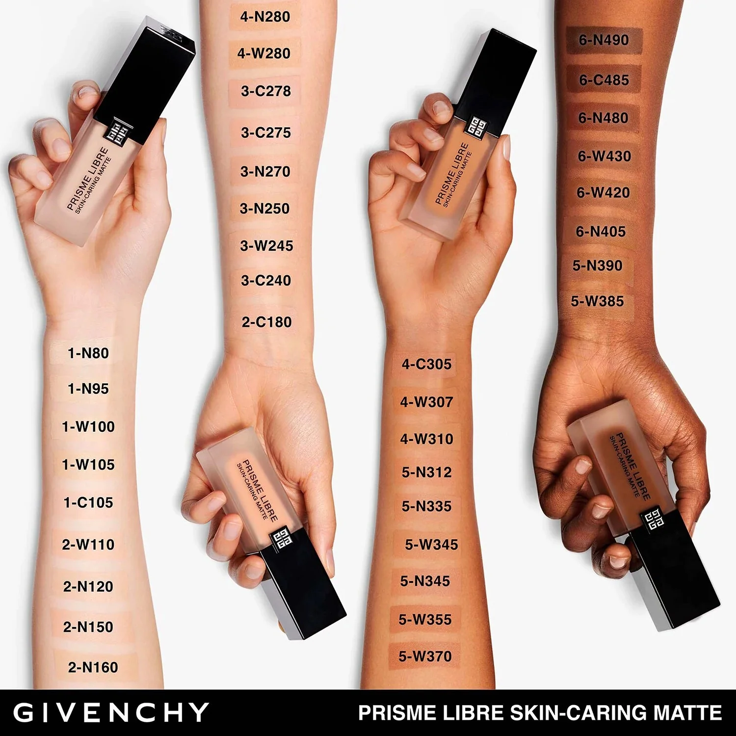 Givenchy Prisme Libre Skin-Caring Matte Foundation 30 ml - Image 3