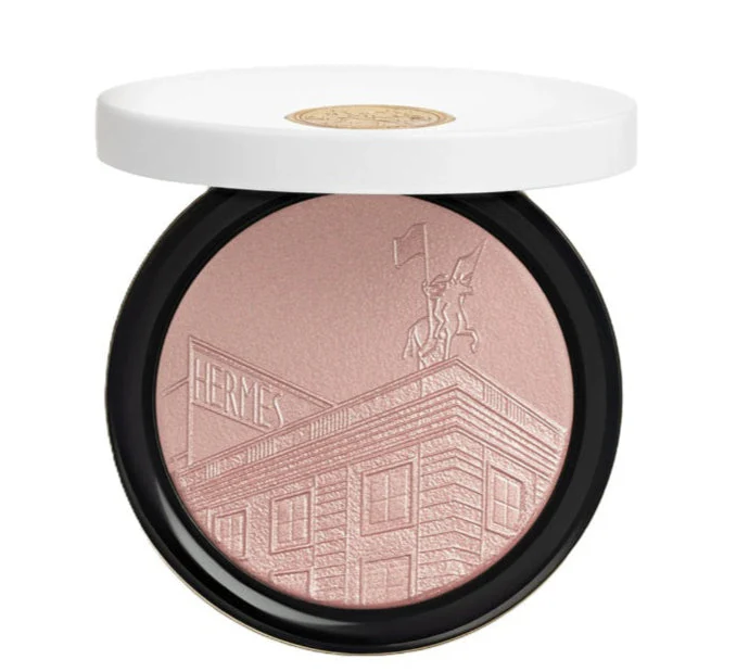 Hermes Poudre 24 Faubourge Face and eyes Illuminatng Powder 02 or Rose