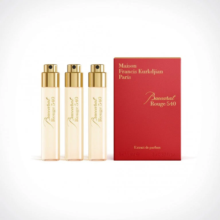 Maison Francis Kurkdjian Baccarat Rouge 540 Refills - Extrait de Parfum (3*11 ml)