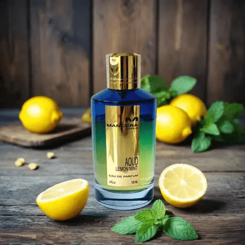 Mancera Aoud  Lemon Mint Unisex EDP 120ml - Image 3