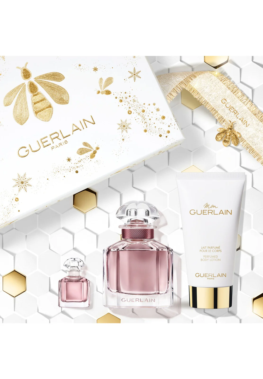 Mon Guerlain Set 50 ml EDP + 75 ml Body lotion + 5 ml EDP intense