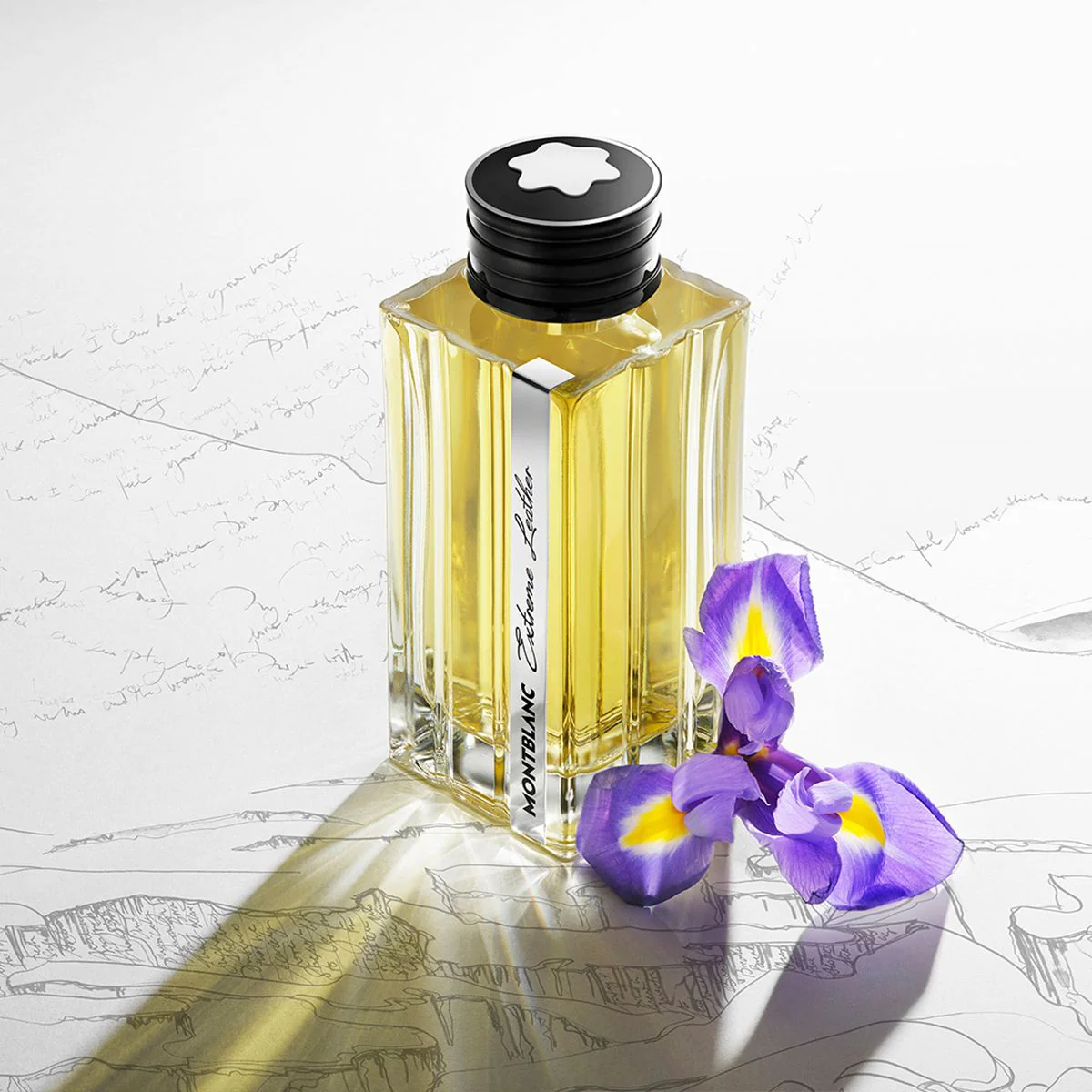 Mont Blanc Extreme Leather EDP Gift Set Smoked Iris ( 125 ml+15 ml) - Image 2