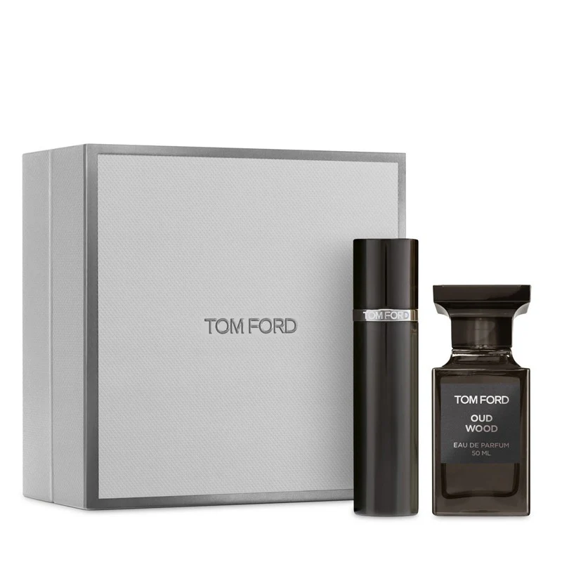 Tom Ford Private Blend Oud Wood Set With Atomizer 50+10ML