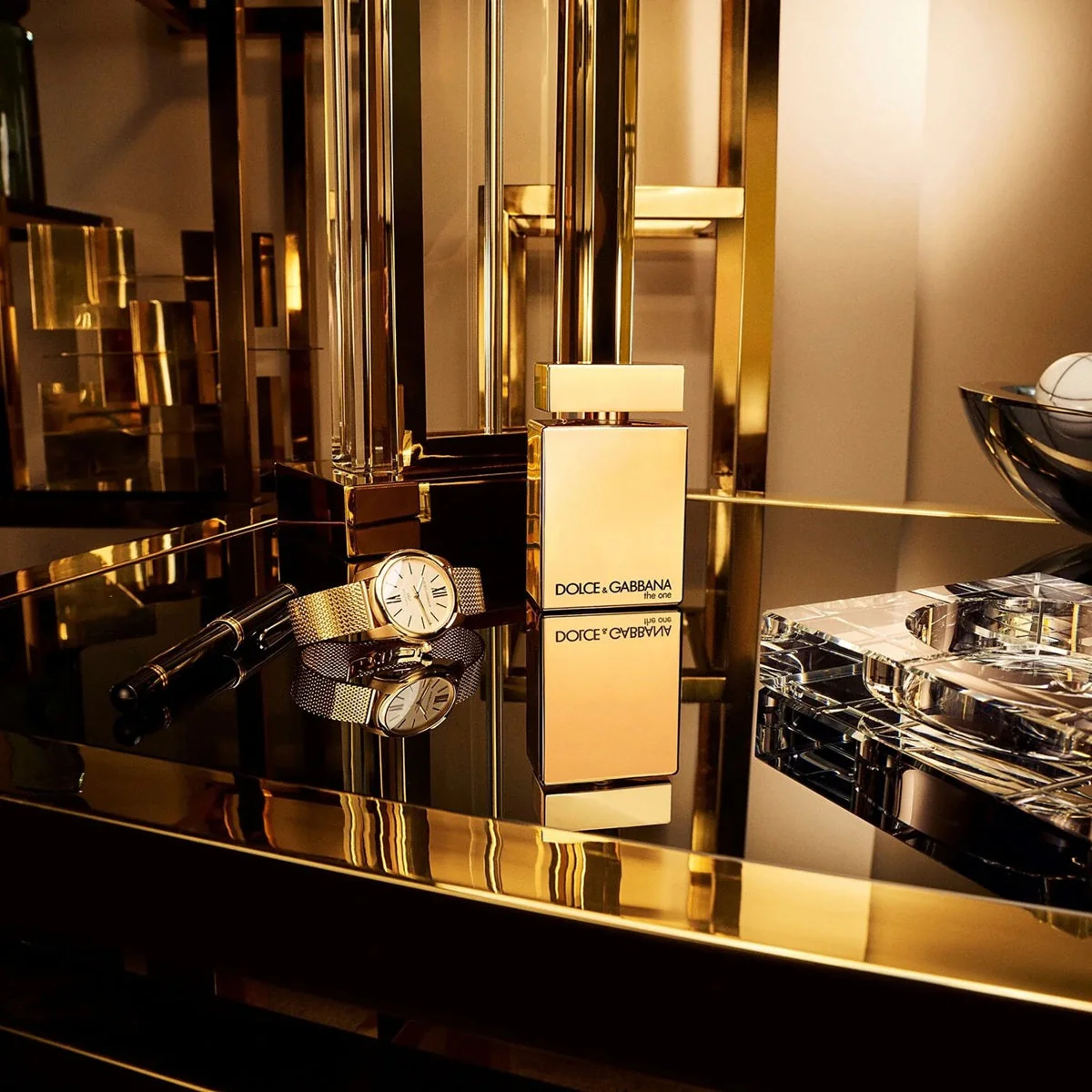 unboxed Dolce & Gabbana the One Gold Intense Edp 100 Ml - Image 2