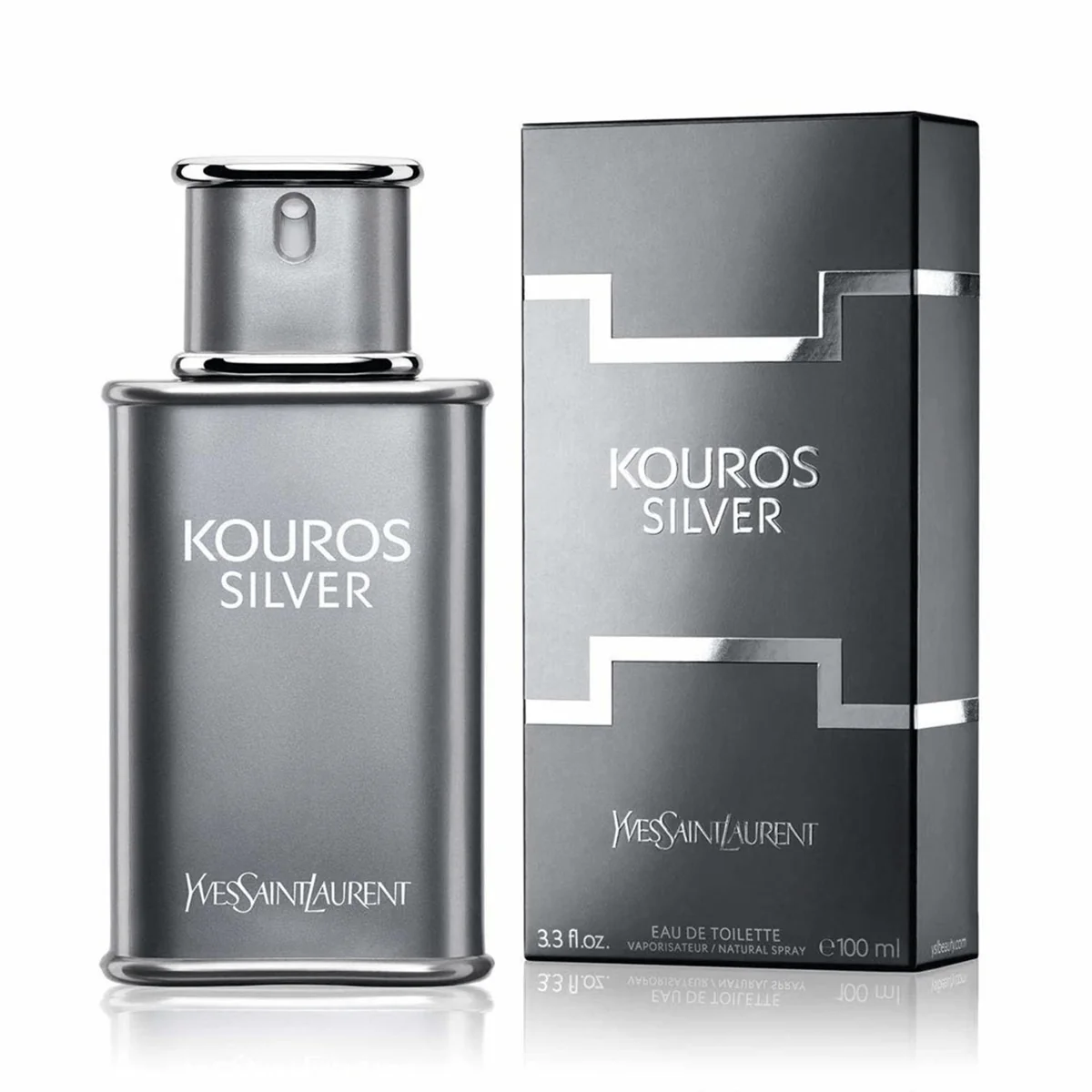 Yves Saint Laurent Kouros Silver EDT 100ml - Image 2